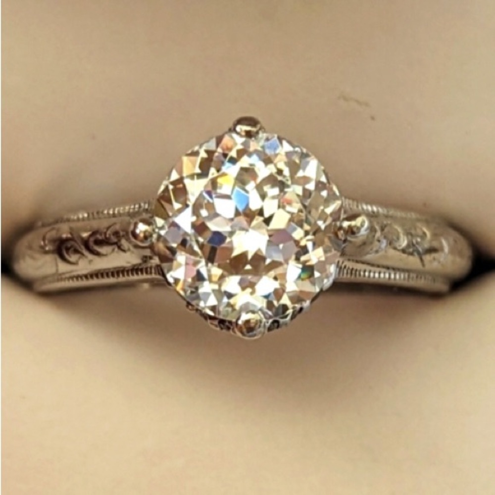 RARE!Tacori Epiphany Tiara Princess Ring